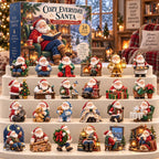 Cozy Santa advent calendar