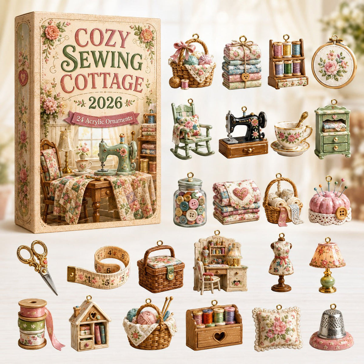Cozy Sewing Cottage advent calendar