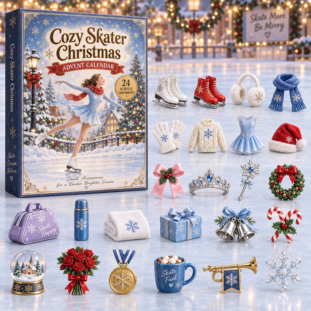 Cozy Skater Christmas advent calendar