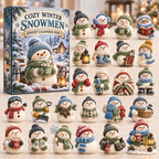 Cozy Snowman advent calendar