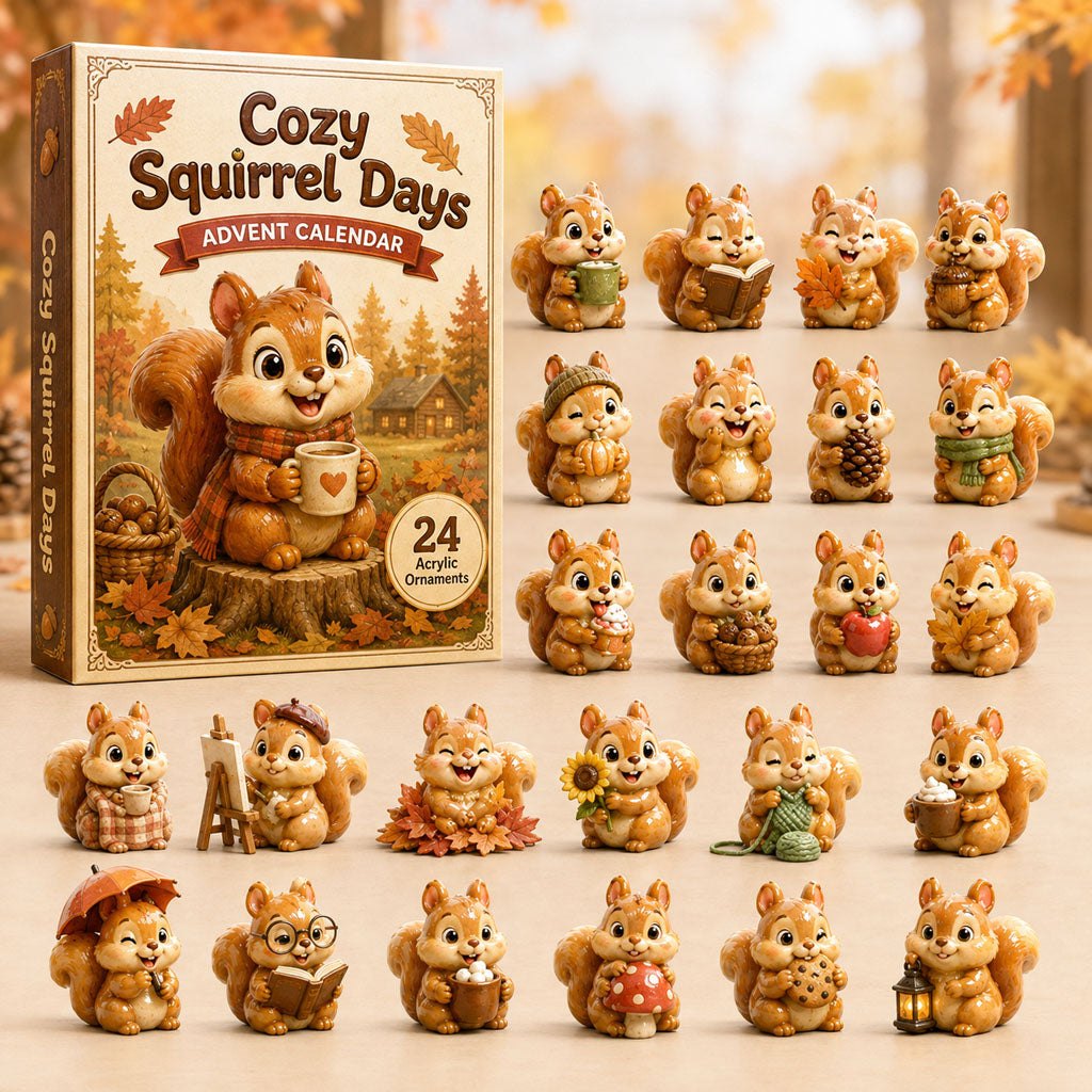 Cozy Squirrel Days advent calendar