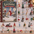 Cozy Winter Greyhound advent calendar