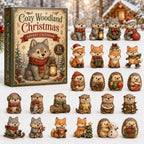 Cozy Woodland Christmas advent calendar