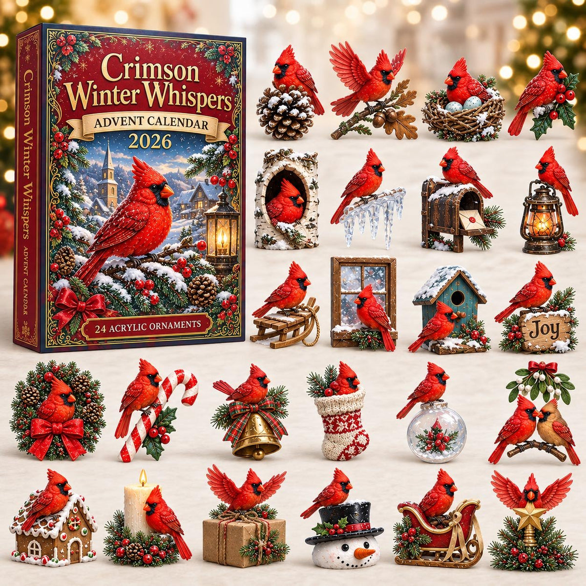 Crimson Winter Whispers advent calendar