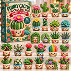Crochet Cactus Pot advent calendar