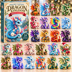 Crochet Fantasy Dragon advent calendar