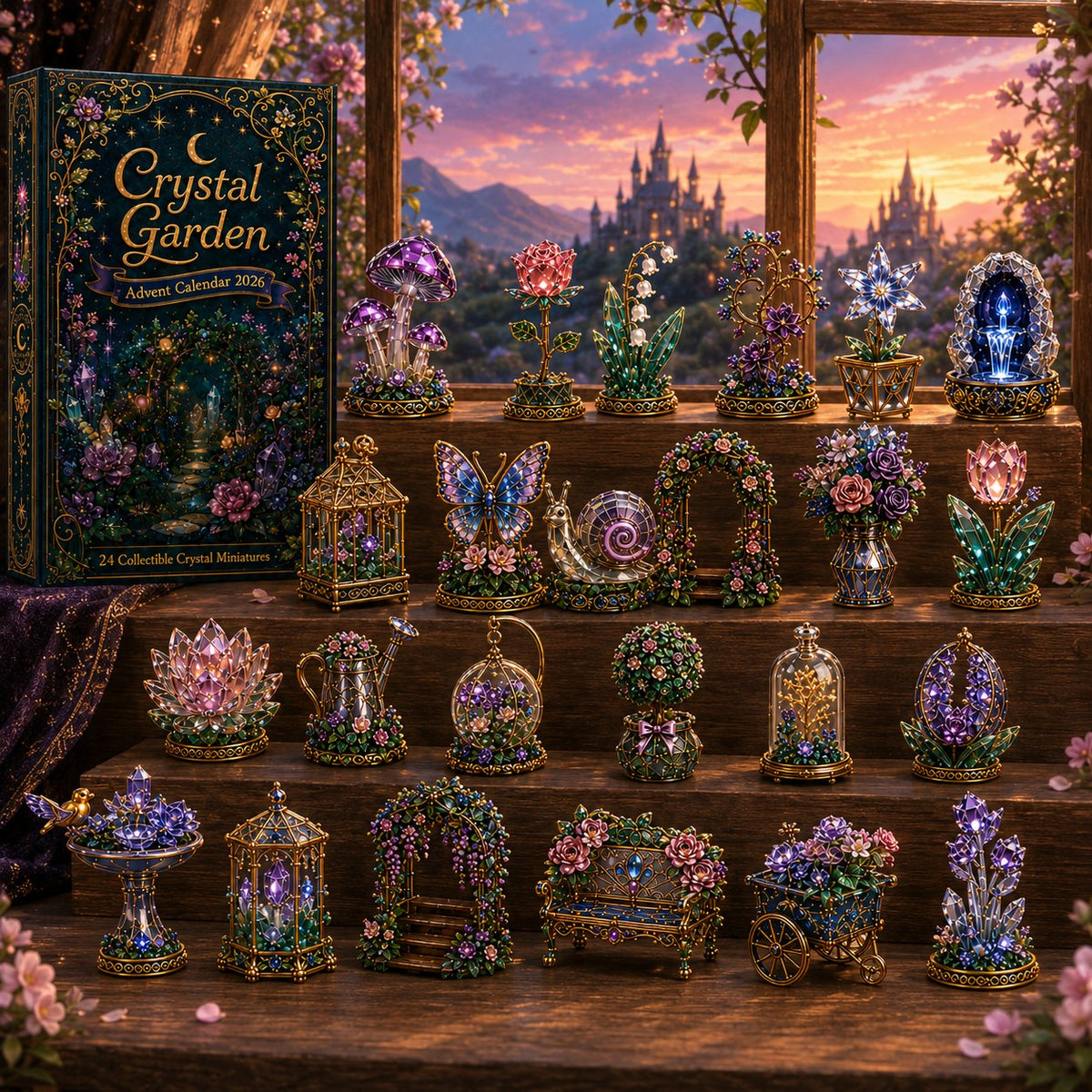 Crystal Garden advent calendar