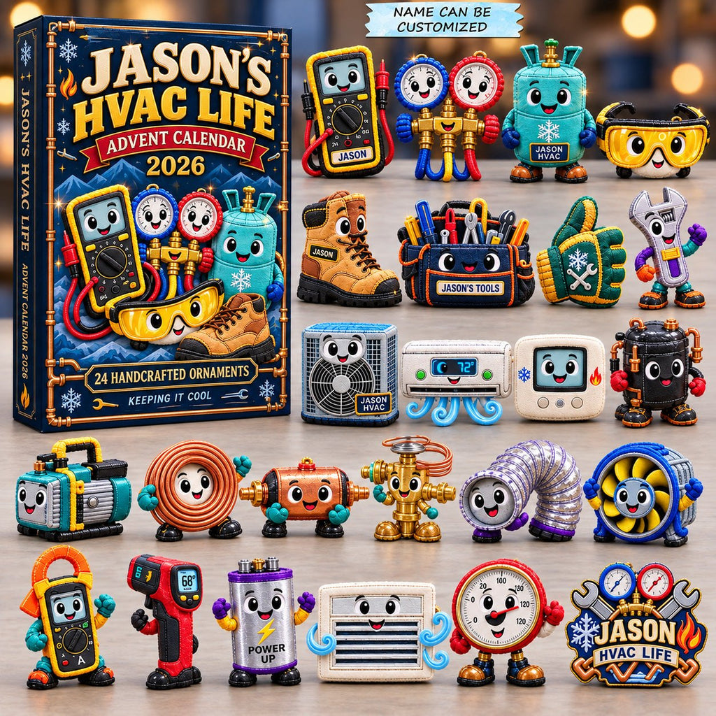 Custom HVAC Life advent calendar