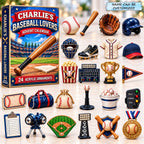 Custom Name Baseball Lover advent calendar