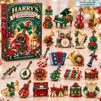 Custom Name Christmas Musical Instruments advent calendar