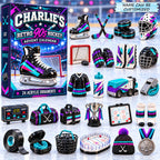 Custom Name Retro Hockey advent calendar