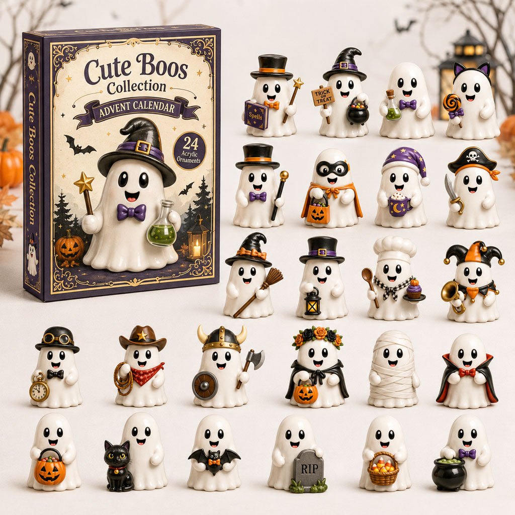 Cute Boos Ghost advent calendar