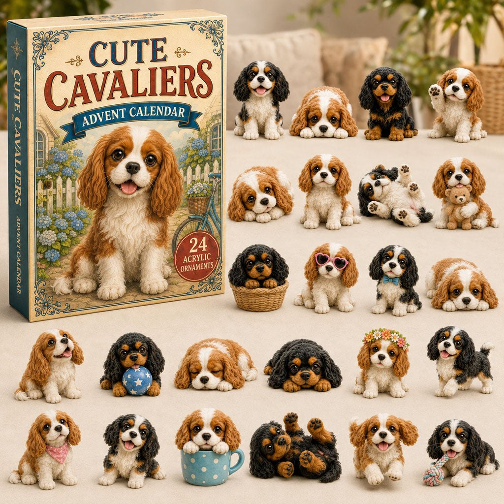 Cute Cavaliers advent calendar