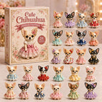 Cute Chihuahua advent calendar