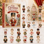 Cute Chrismast Characters advent calendar