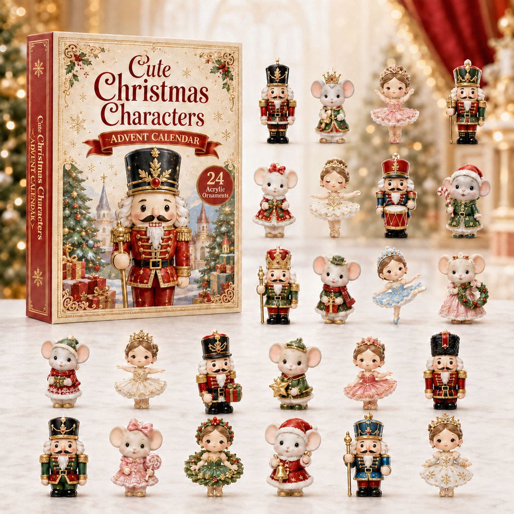 Cute Chrismast Characters advent calendar