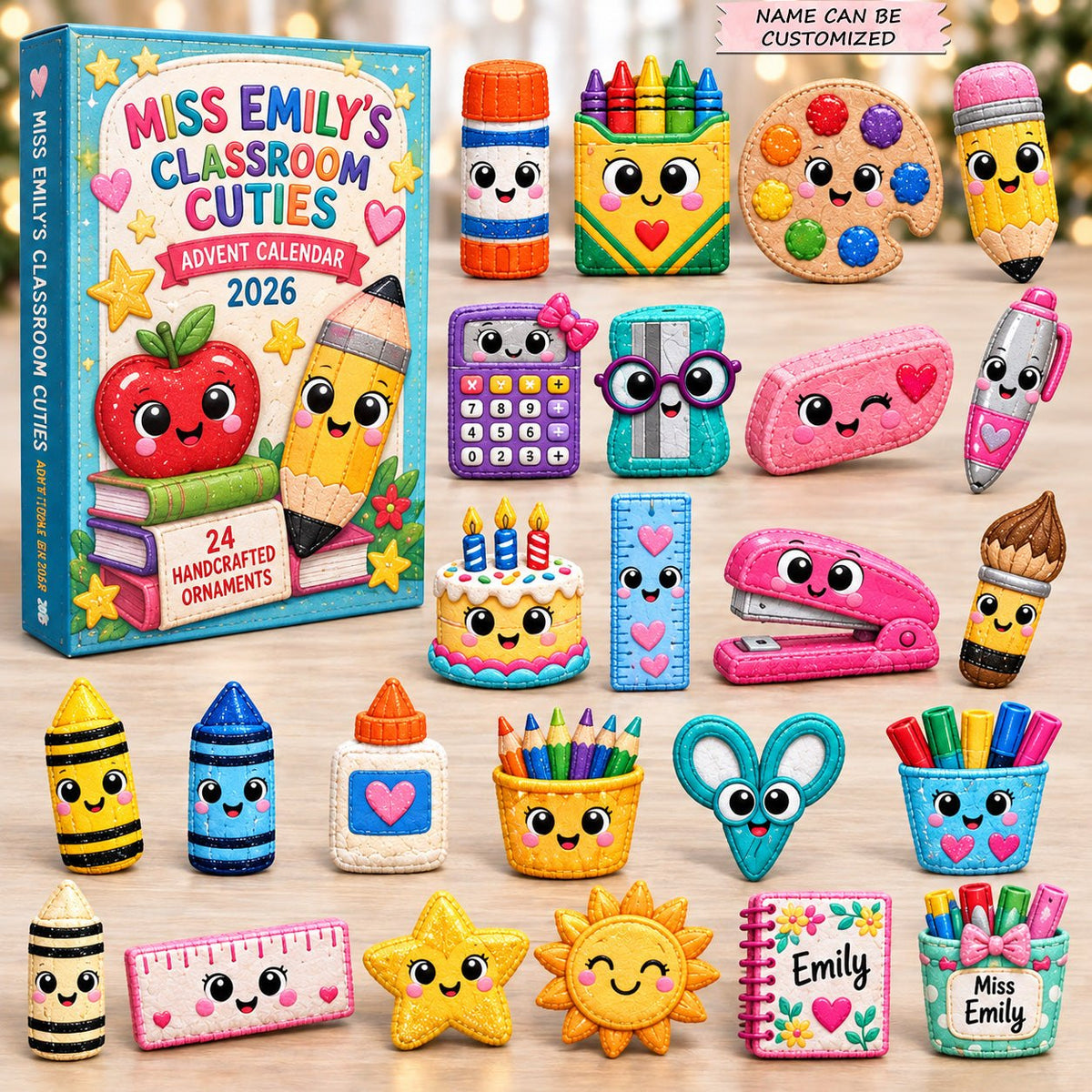 Cute Classroom Friends advent calendar