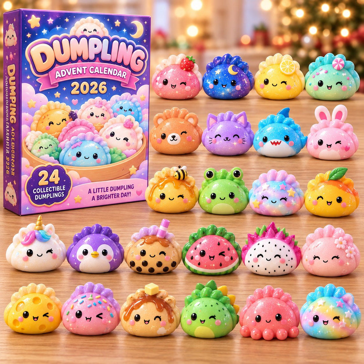 Cute Dumpling Friends advent calendar