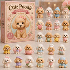 Cute Poodle advent calendar
