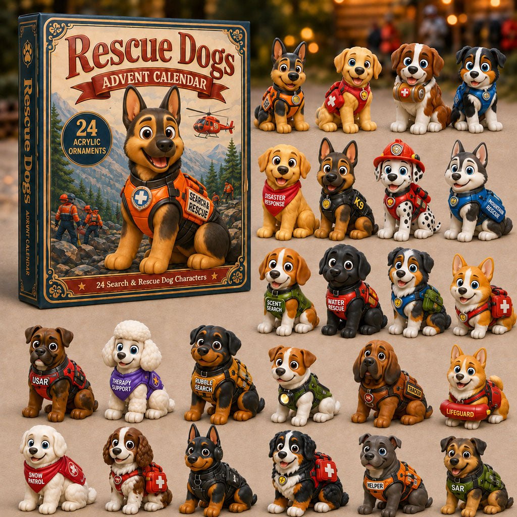 Cute Rescue Dogs advent calendar