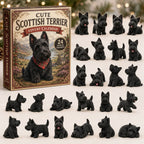 Cute Scottish Terrier advent calendar