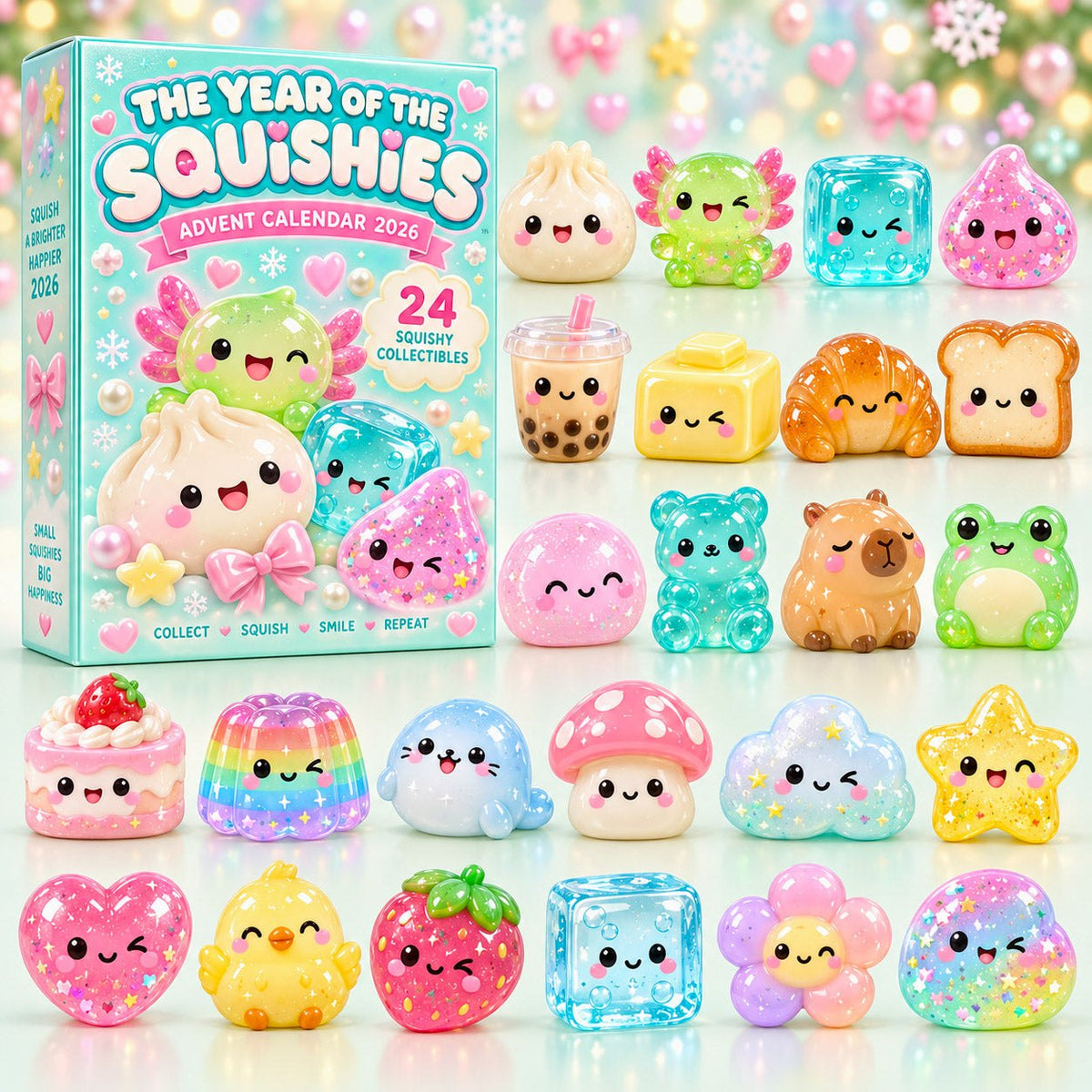 Cute Squishy advent calendar