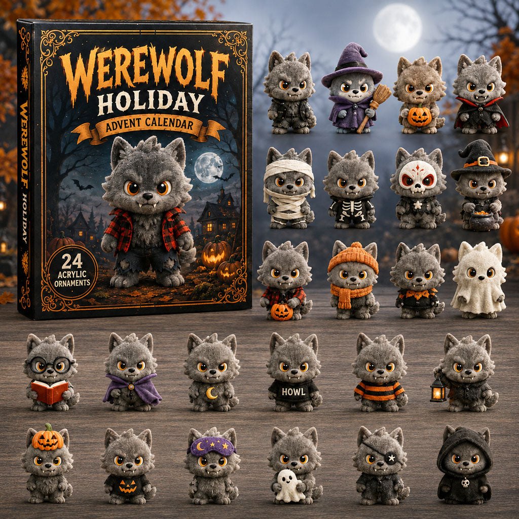 Cute Werewolf advent calendar