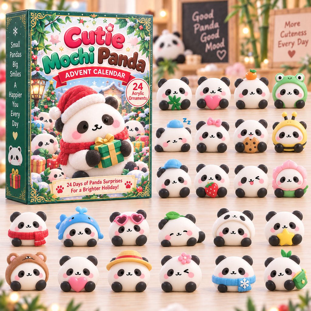Cutie Mochi Panda advent calendar