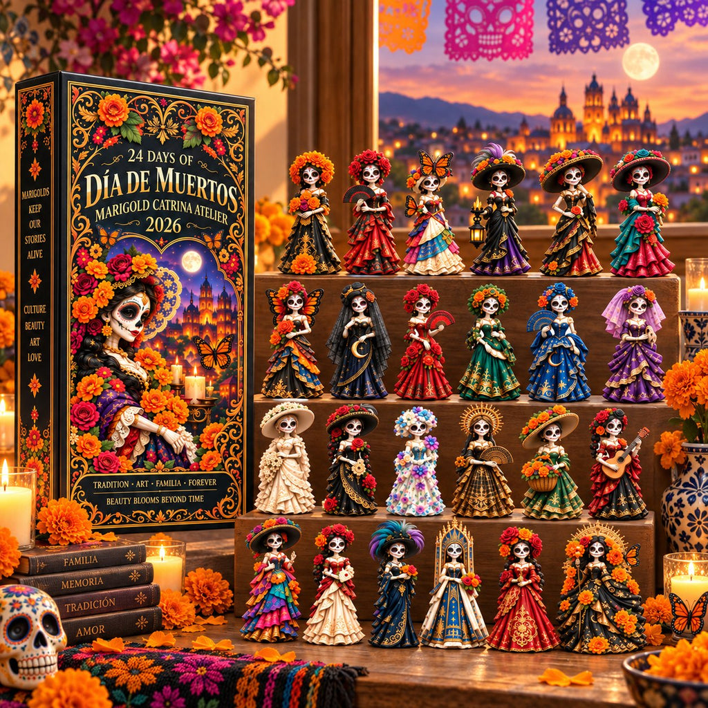 Día de Muertos Marigold Catrina Atelier advent calendar