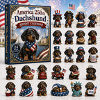 Dachshund advent calendar