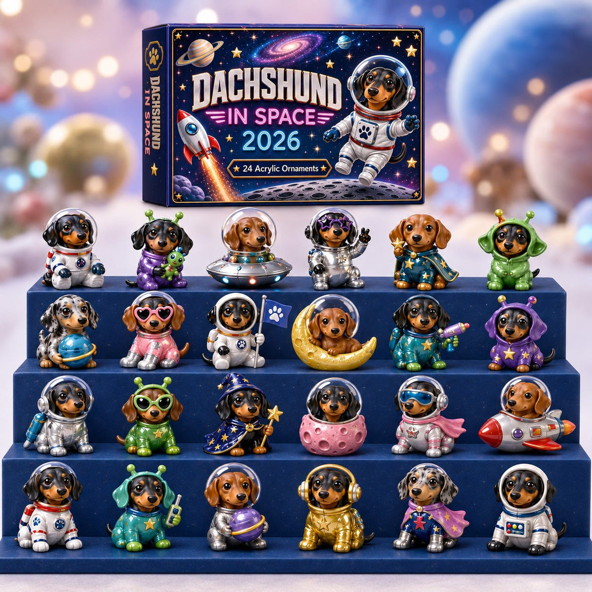 Dachshund In Space advent calendar