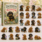 Dachshund In Spring advent calendar