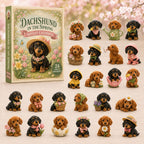 Dachshund In The Garden advent calendar