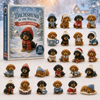 Dachshund In The Snow advent calendar