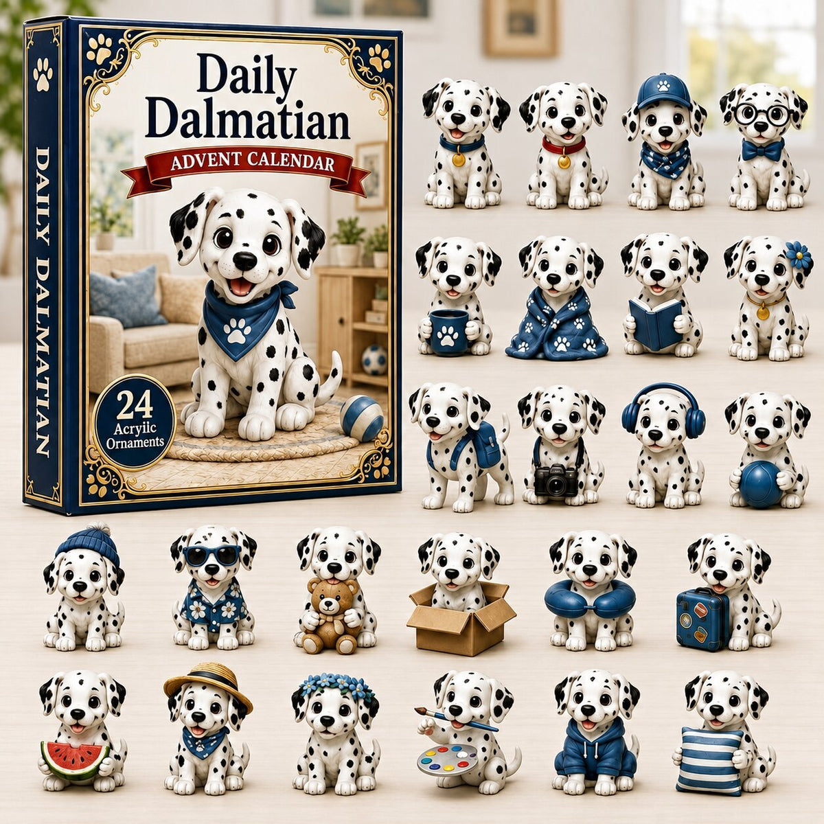 Daily Dalmatian advent calendar