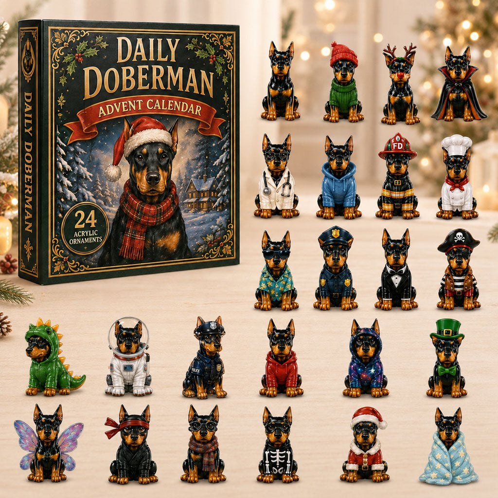 Daily Doberman advent calendar