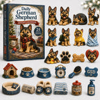 Daily German Shepherd advent calendar