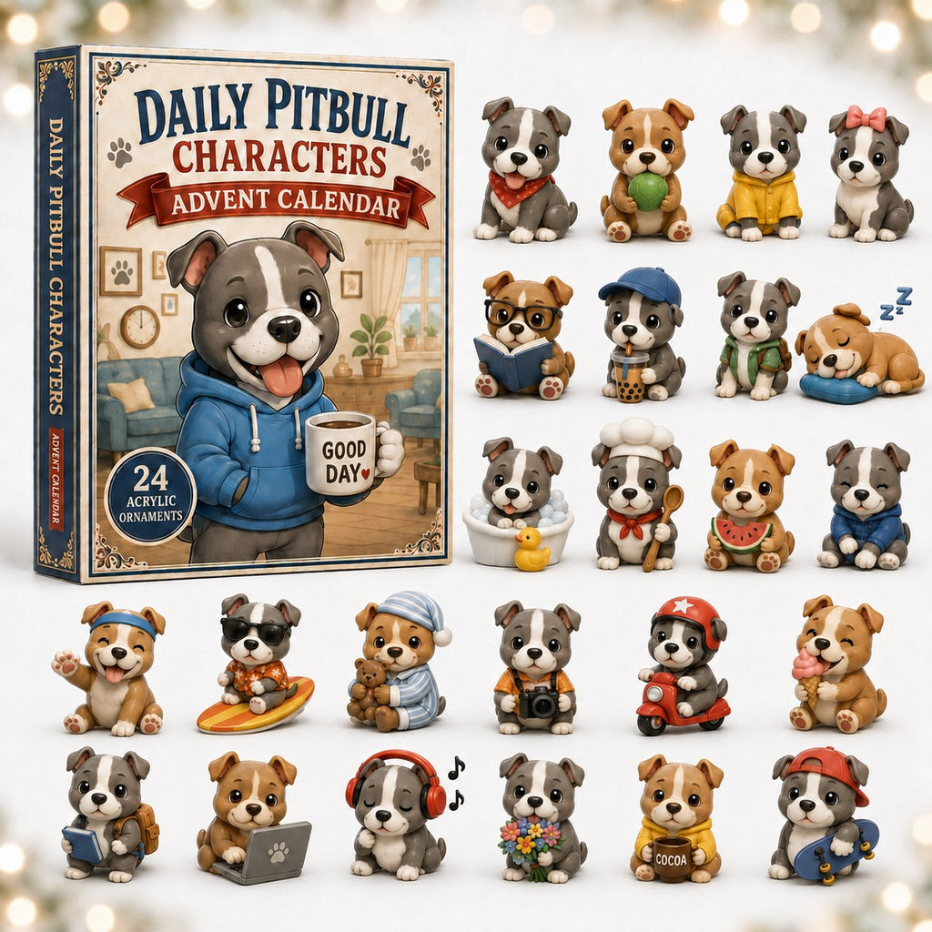 Daily Pitbull Characters advent calendar