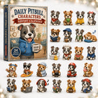Daily Pitbull Characters advent calendar