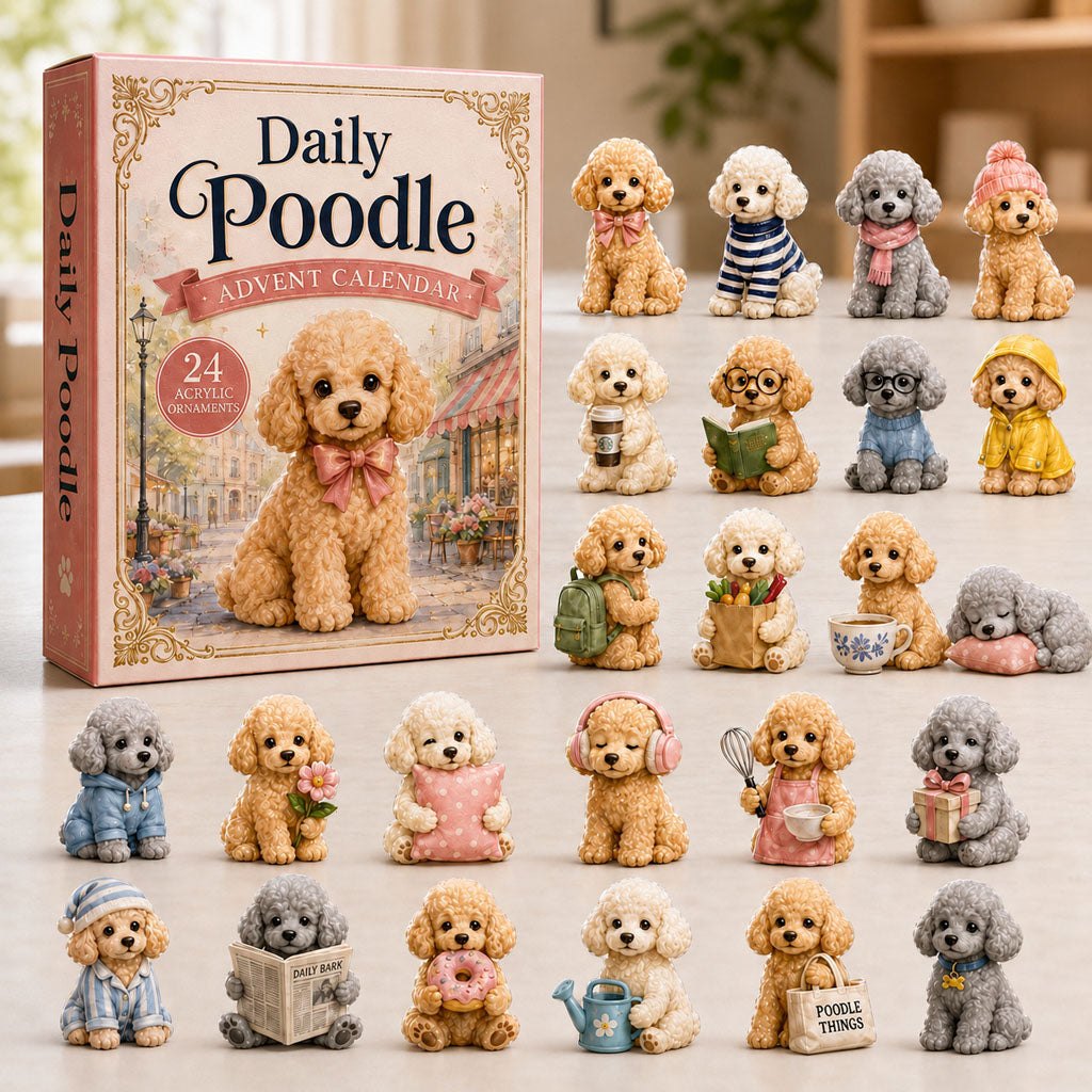 Daily Poodle advent calendar