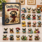 Daily Pug advent calendar