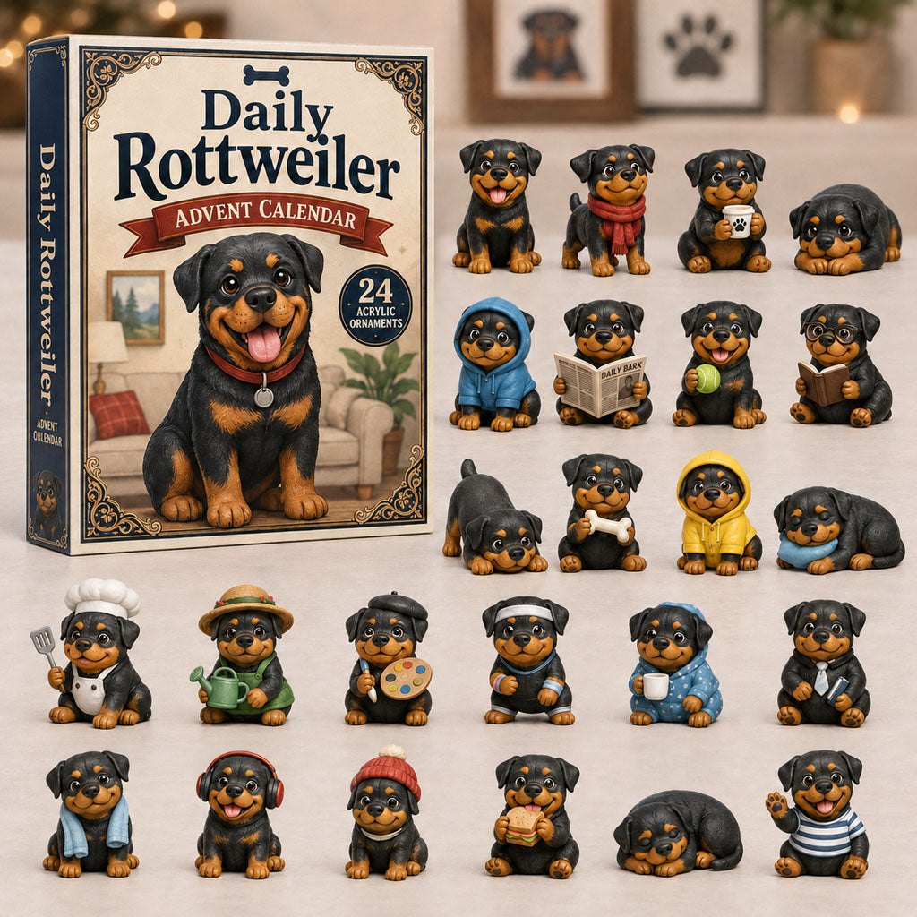 Daily Rottweiler advent calendar