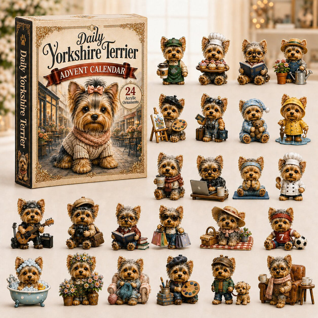 Daily Yorkshire Terrier advent calendar