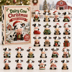 Dairy Cow Christmas advent calendar