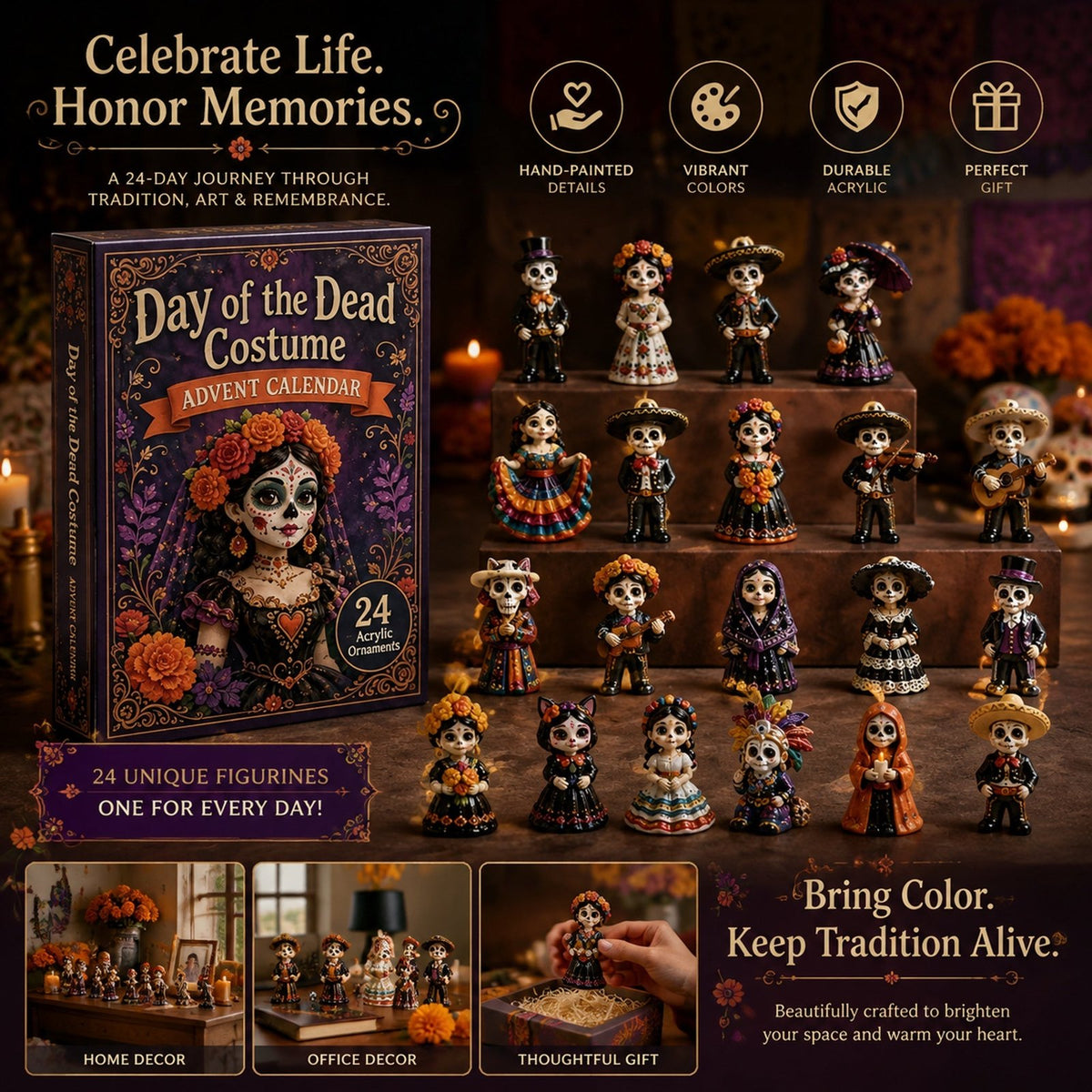 Day of the Dead Costume advent calendar
