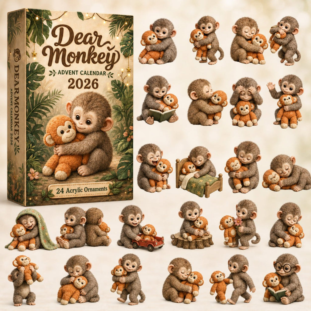 Dear Monkey advent calendar