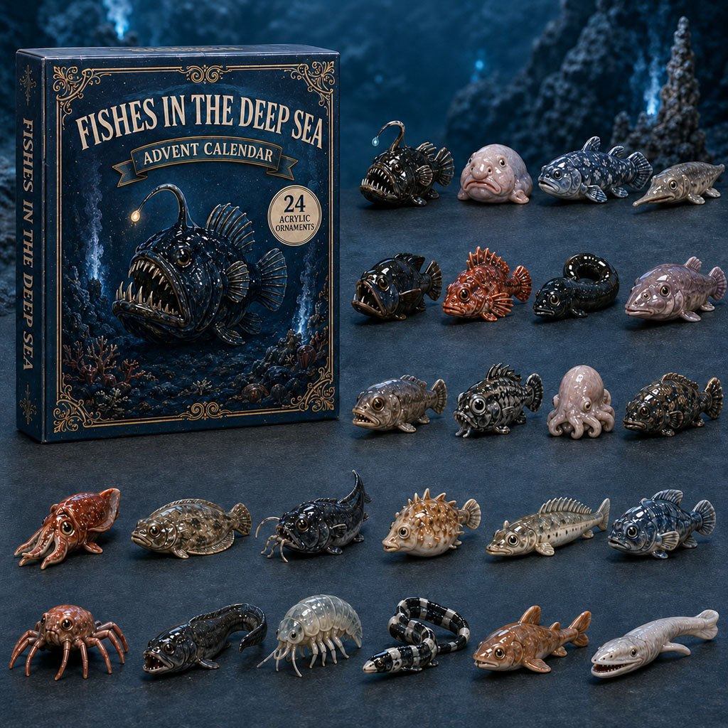 Deep Sea Fish advent calendar
