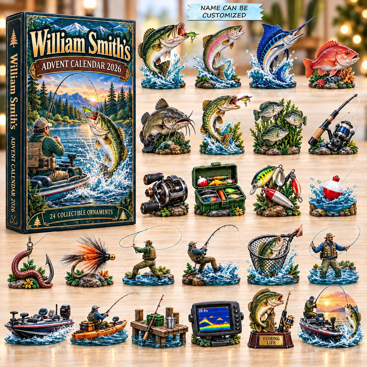 Deep Sea Fishing advent calendar