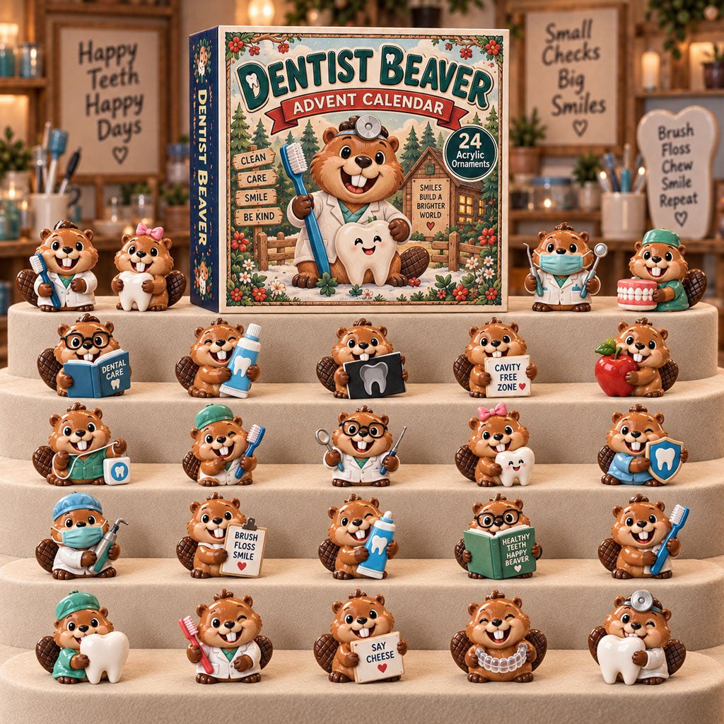 Dentist Beaver advent calendar