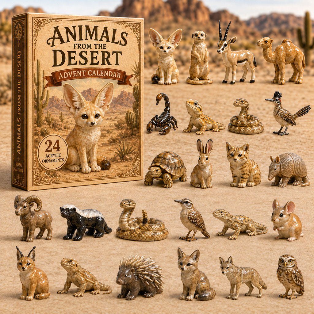 Desert Animals Life advent calendar
